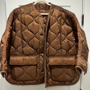 Frankie Shop Quilted Padded Coat Like New